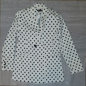 Polka dot Blazer l/xl